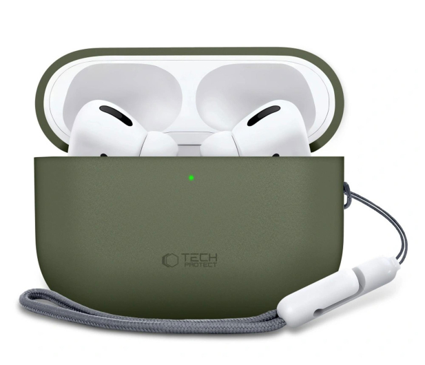 Tech-Protect Silicone Do Apple Airpods Pro 3 Olive Green - 1367334 - zdjęcie